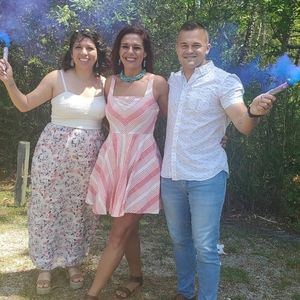 Adorable lace back mini